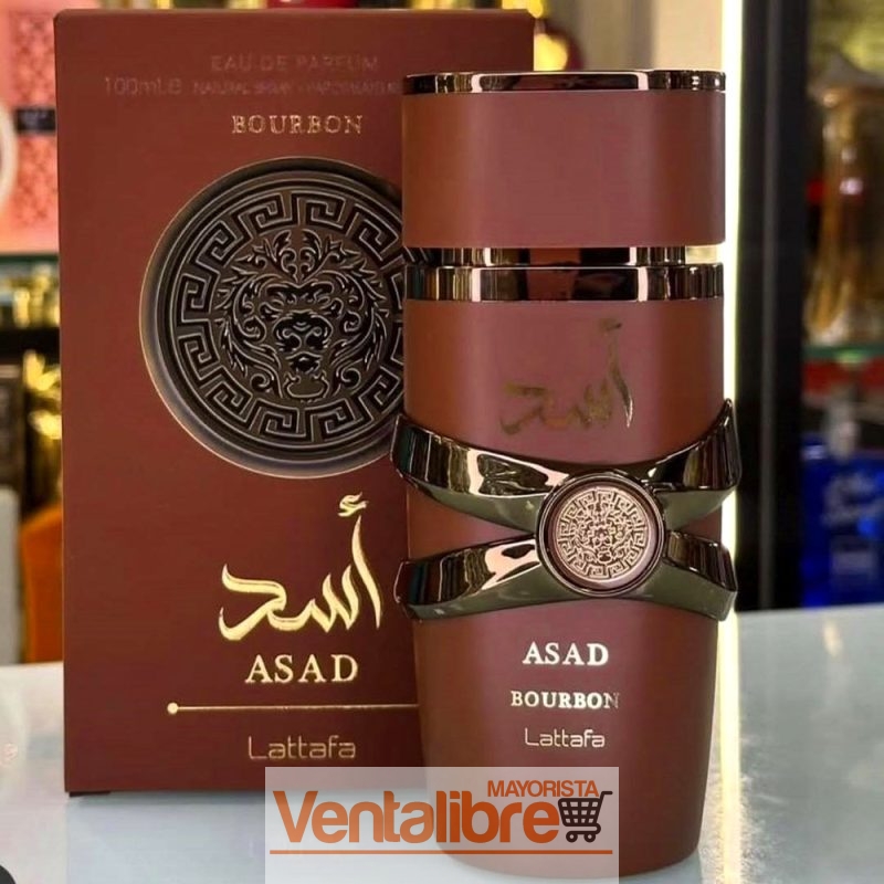 PERFUME ÁRABE LATTAFA ASAD BOURBON HOMBRE
