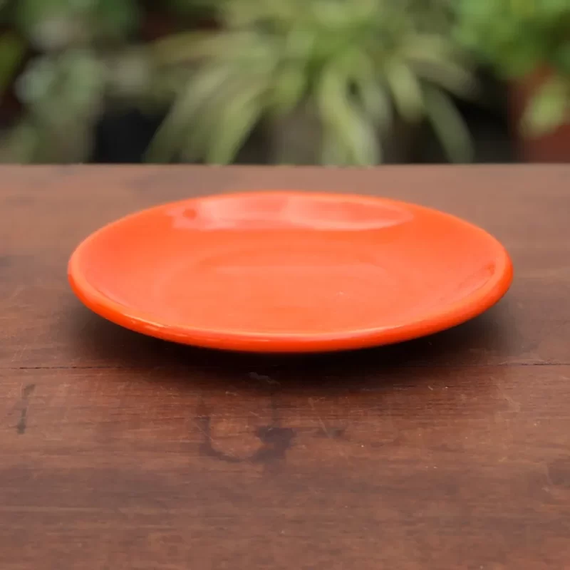 PLATO DE CERÁMICA PARA TAZAS O TAZONES EXCELENTE CALIDAD - Imagen 2