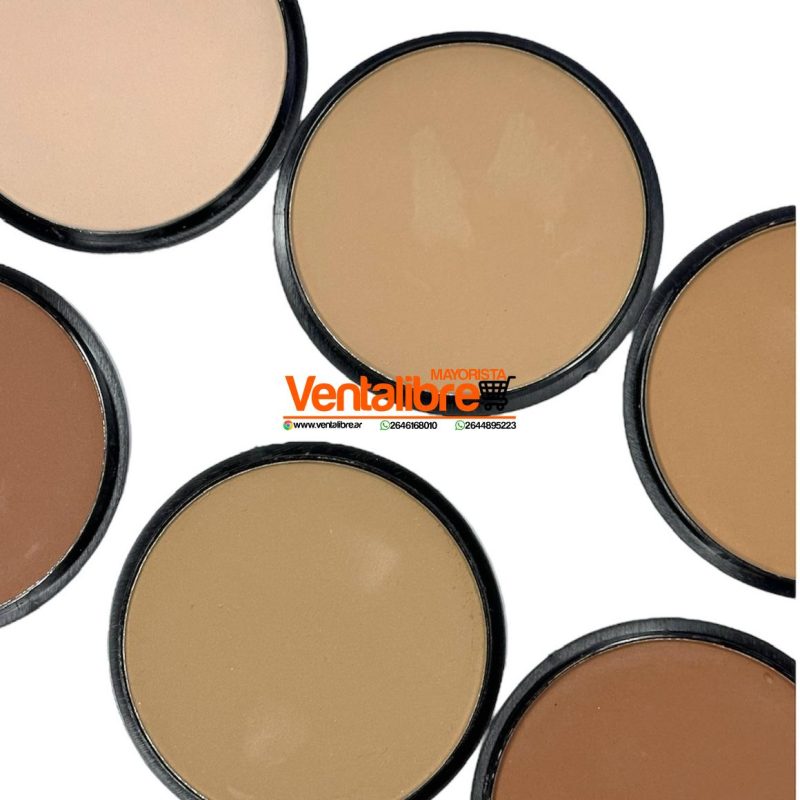 MAQUILLAJE COMPACTO EN POLVO 6 TONOS EXCELENTE CALIDAD - Imagen 5