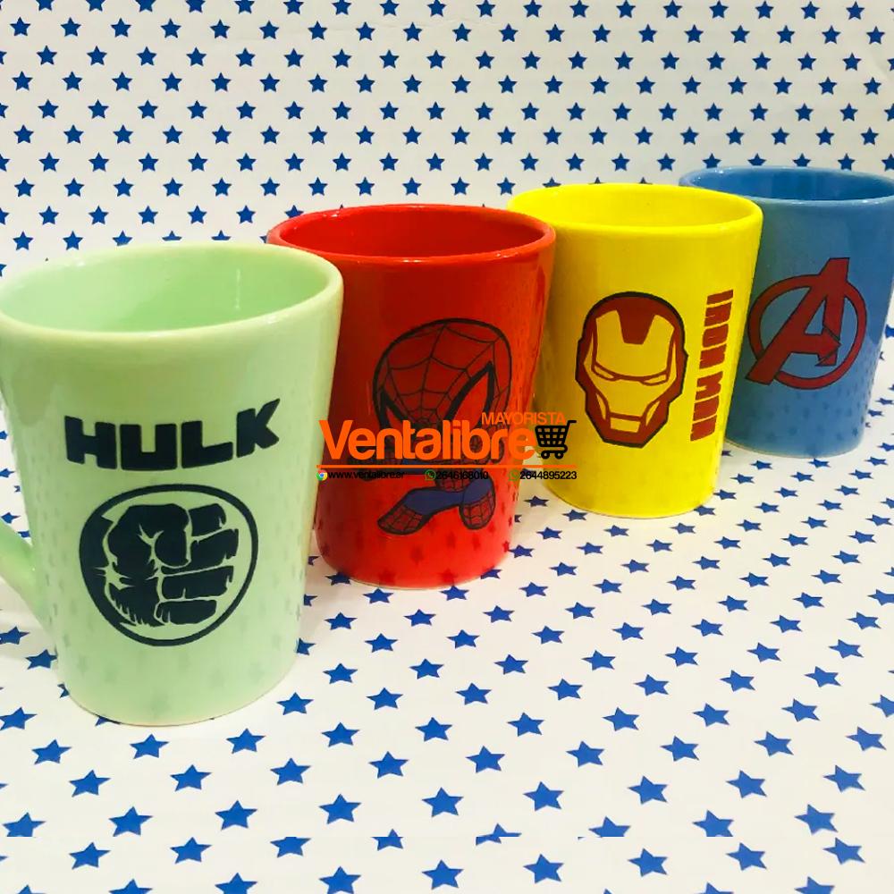 TAZA CERÁMICA CON DISEÑOS DE PERSONAJES EXCELENTE CALIDAD