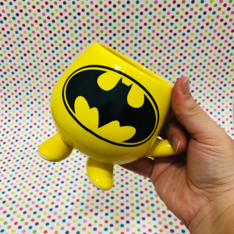 TAZA CERÁMICA CON PATITAS DISEÑOS PERSONAJES EXCELENTE CALIDAD - Imagen 4
