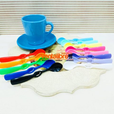 CUCHARA COLGANTE PLASTICA VARIOS COLORES EXCELENTE CALIDAD