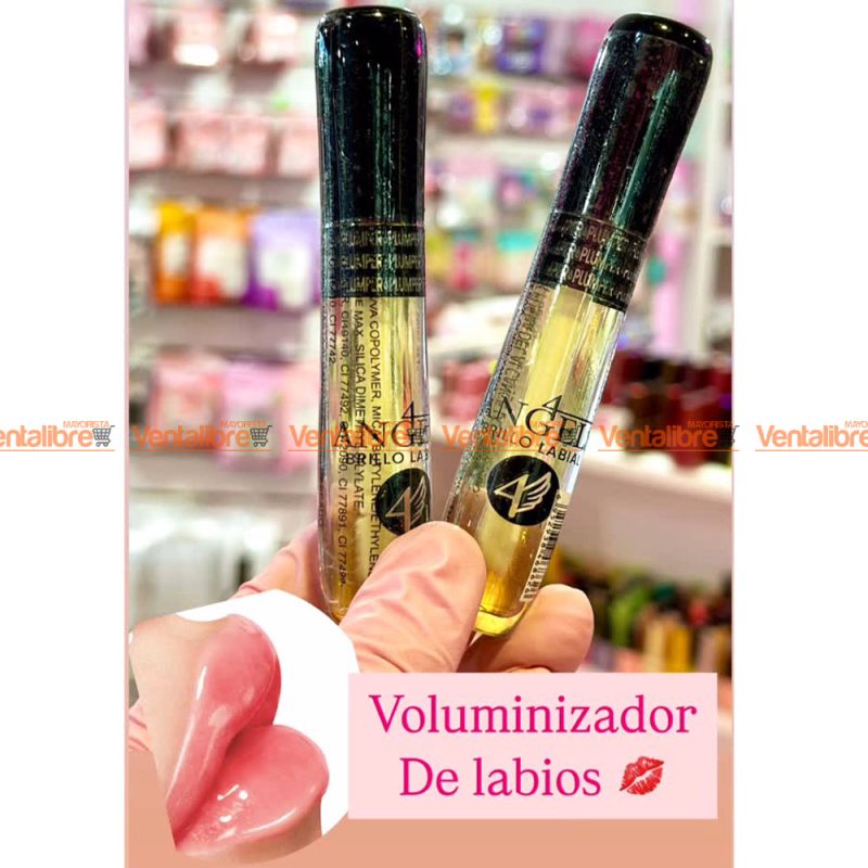 BRILLO LABIAL VOLUMINIZADOR 4 ANGEL