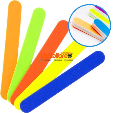 LIMA GRANDE DOBLE CARA COLORES EXCELENTE CALIDAD