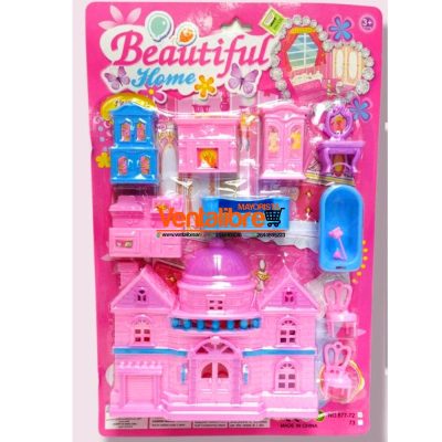 CASTILLO HOME CON ACCESORIOS EN BLISTER