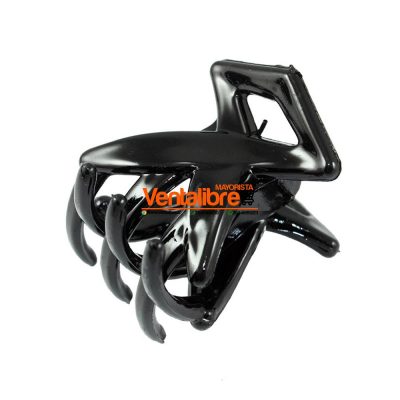 BROCHE ROMBO 4 CM. NEGRO EXCELENTE CALIDAD