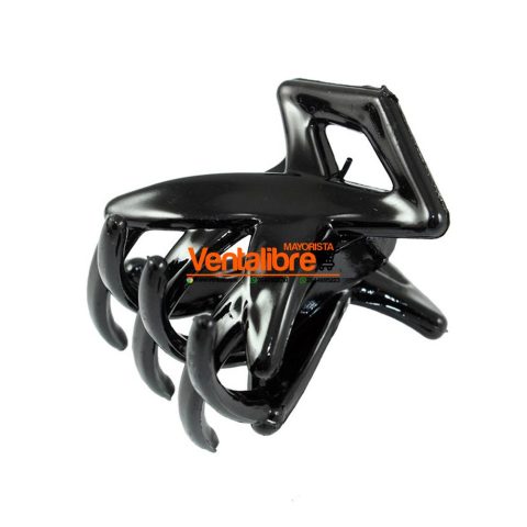 BROCHE ROMBO 4 CM. NEGRO EXCELENTE CALIDAD