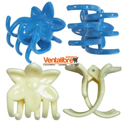 BROCHE FLOR 4 CM. VARIOS COLORES EXCELENTE CALIDAD