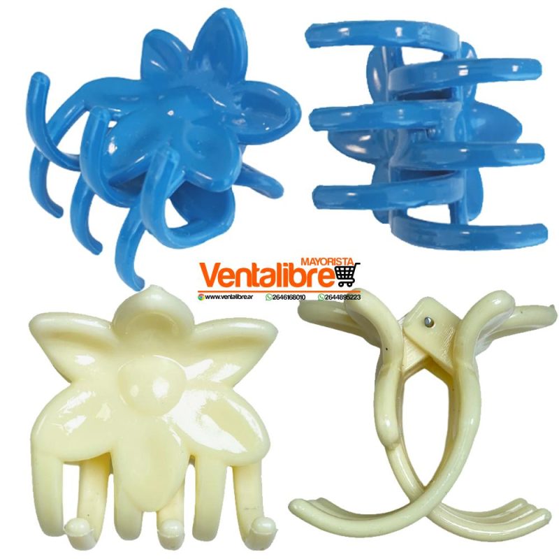 BROCHE FLOR 4 CM. VARIOS COLORES EXCELENTE CALIDAD