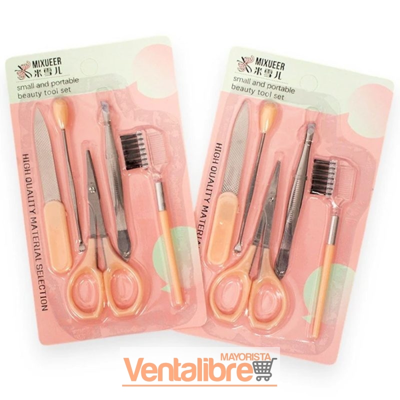 SET DE MANICURA MIXUEER 5 PCS.