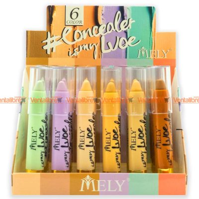 CORRECTOR EN BARRA RAINBOW FIX MELY 6 TONOS - Image 3
