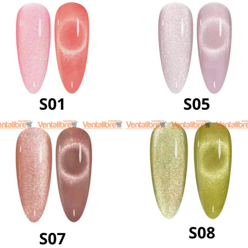 ESMALTE GEL POLISH OJO DE GATO DE 10 ML. - Imagen 2