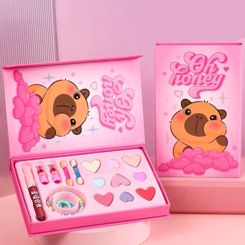 KIT COMPLETO DE MAQUILLAJES CAPIBARA OH HONEY