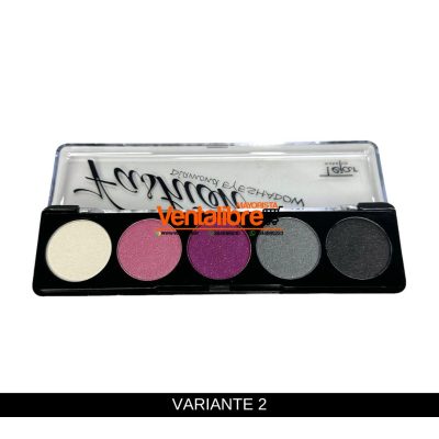 SOMBRA PARA OJOS DIAMOND PALETA DE 5 COLORES INTENSOS - Image 3