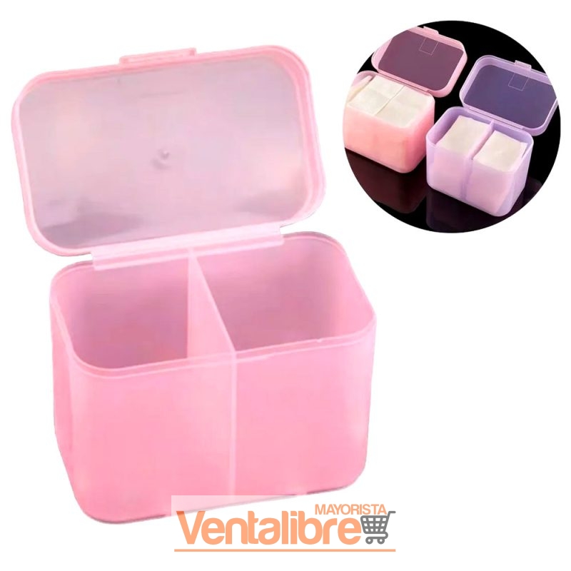 ORGANIZADORES O PORTA-WIPES CON TAPA Y DIVISIONES