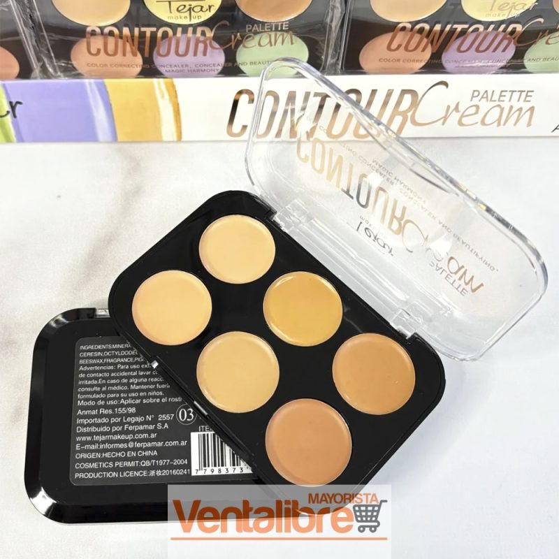 PALETA DE CONTORNO EN CREMA MAGIC HARMONY X 6 COLORES - Imagen 3