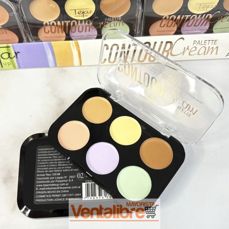 PALETA DE CONTORNO EN CREMA MAGIC HARMONY X 6 COLORES - Imagen 2