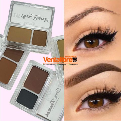 POLVO PARA CEJAS PALETA 2 COLORES EXCELENTE CALIDAD