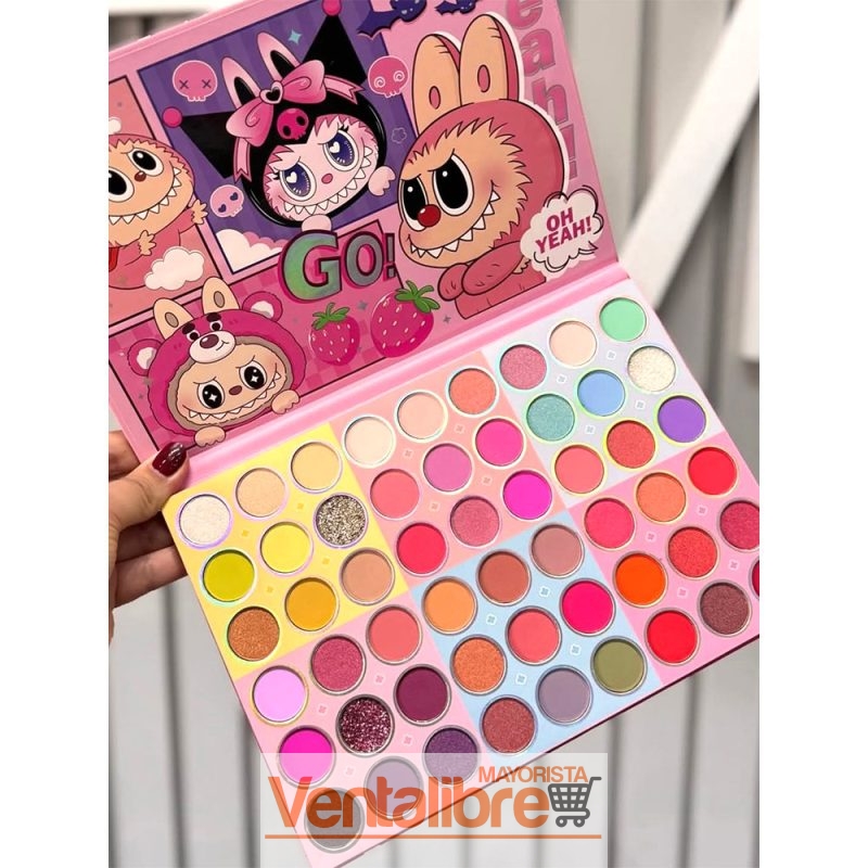 PALETA DE SOMBRA LABUBU 54 TONOS - Imagen 3