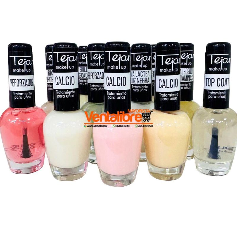 TRATAMIENTO PARA UÑAS DE 9 ML. CALCIO-TOP-REFORZADOR-LÁCTEA