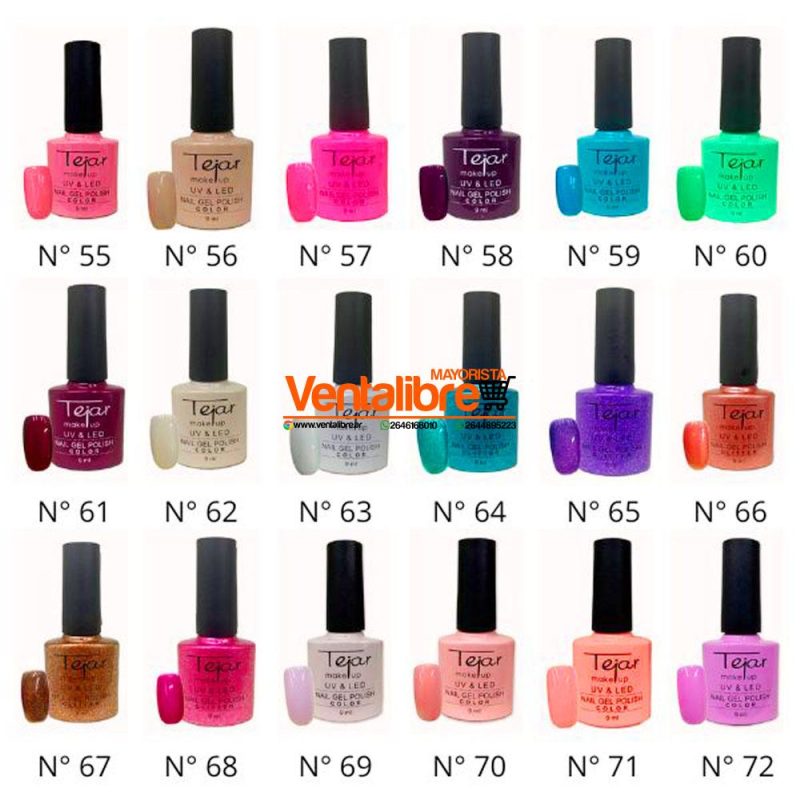 ESMALTE SEMI PERMANENTE PARA CABINAS UV & LED DE 9 ML. - Imagen 3