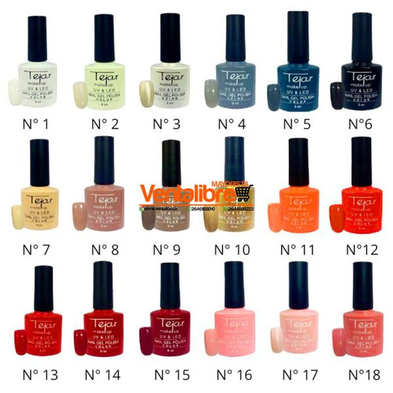 ESMALTE SEMI PERMANENTE PARA CABINAS UV & LED DE 9 ML. - Imagen 6