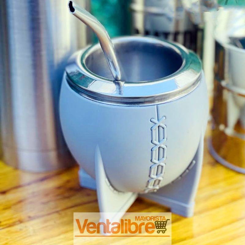 MATE TÉRMICO TORPEDO MISIONERO ACERO INOXIDABLE