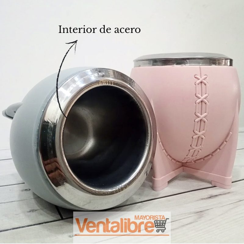 MATE TÉRMICO TORPEDO MISIONERO ACERO INOXIDABLE - Imagen 4