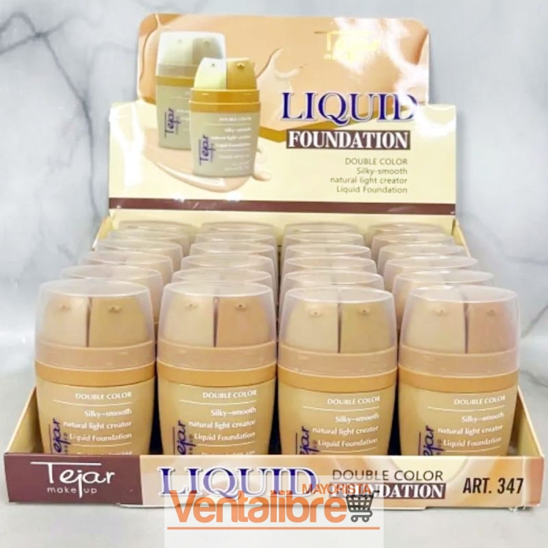MAQUILLAJE FLUIDO DOS TONOS CON VÁLVULA - Image 2