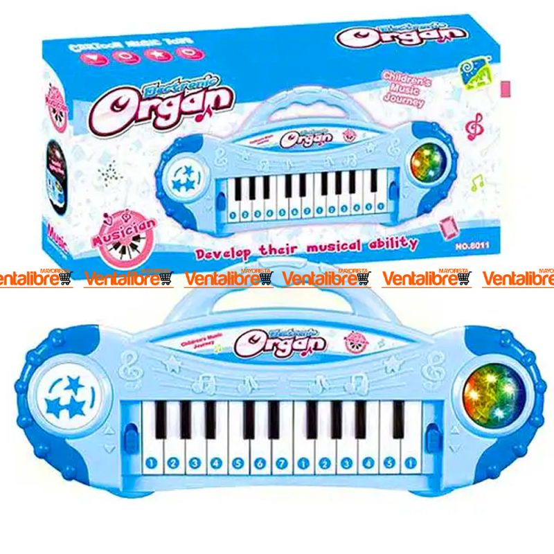 PIANO MUSICAL ELECTRÓNICO A PILAS