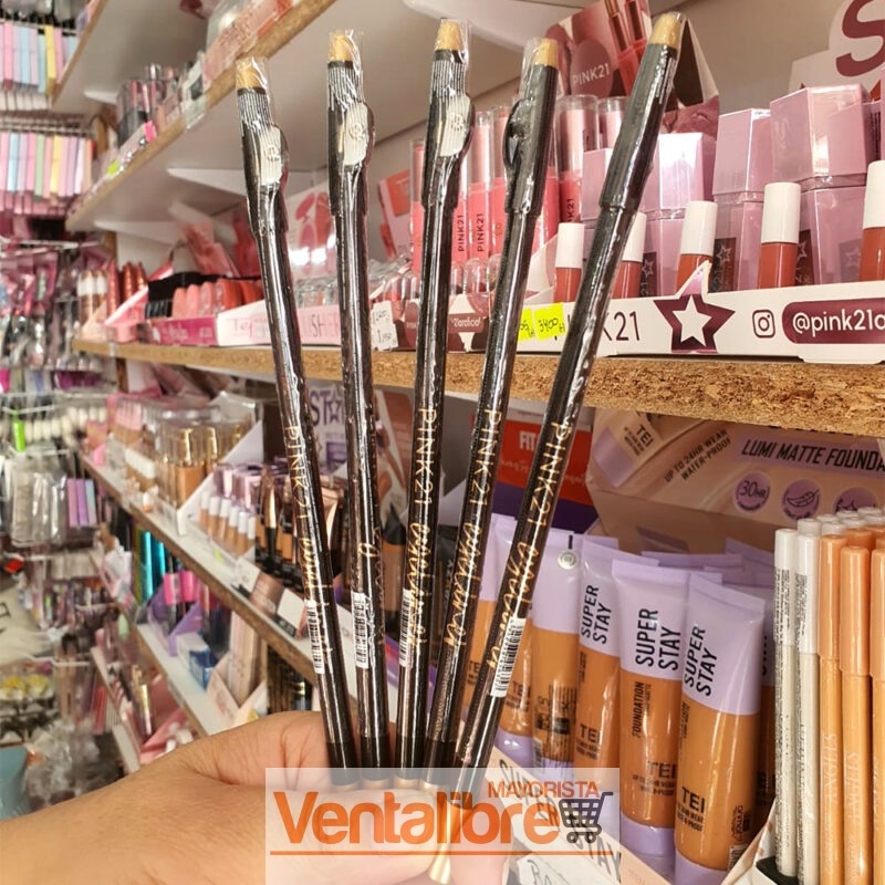 LÁPIZ DELINEADOR PARA OJOS CON SACAPUNTA PUNTA FINA MATTE