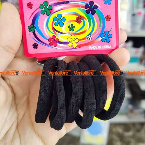 COLITA NEGRA TOALLA GRANDE EXCELENTE AJUSTE BLÍSTER X 6 UNI.