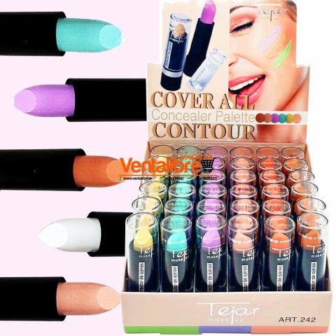 LÁPIZ CORRECTOR DE OJERAS CON COBERTURA NATURAL 5 TONOS