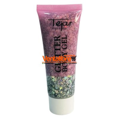 GEL CORPORAL CON GLITTER PARA MAQUILLAJES Y PEINADOS - Image 3