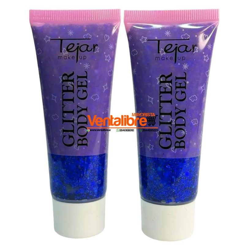 GEL CORPORAL CON GLITTER PARA MAQUILLAJES Y PEINADOS - Imagen 7