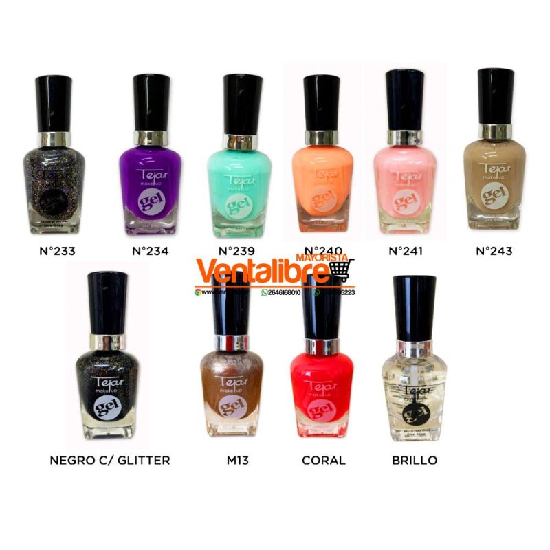 ESMALTE GELIFICADO PARA UÑAS POR 16 ML. ALTA CALIDAD - Imagen 3