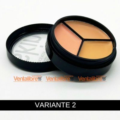 CORRECTOR FACIAL CON TEXTURA CREMOSA PALETA X3 TONOS - Image 4