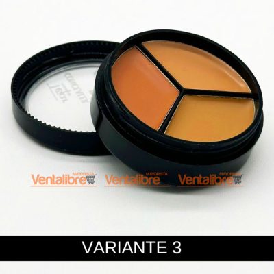 CORRECTOR FACIAL CON TEXTURA CREMOSA PALETA X3 TONOS - Image 2