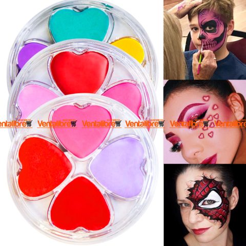 MAQUILLAJE ARTÍSTICO PALETA DE 8 GR. X 4 COLORES