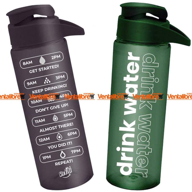 BOTELLA DEPORTIVA REFORZADA CON AGARRE X 750 ML. ESTAMPADA - Imagen 6