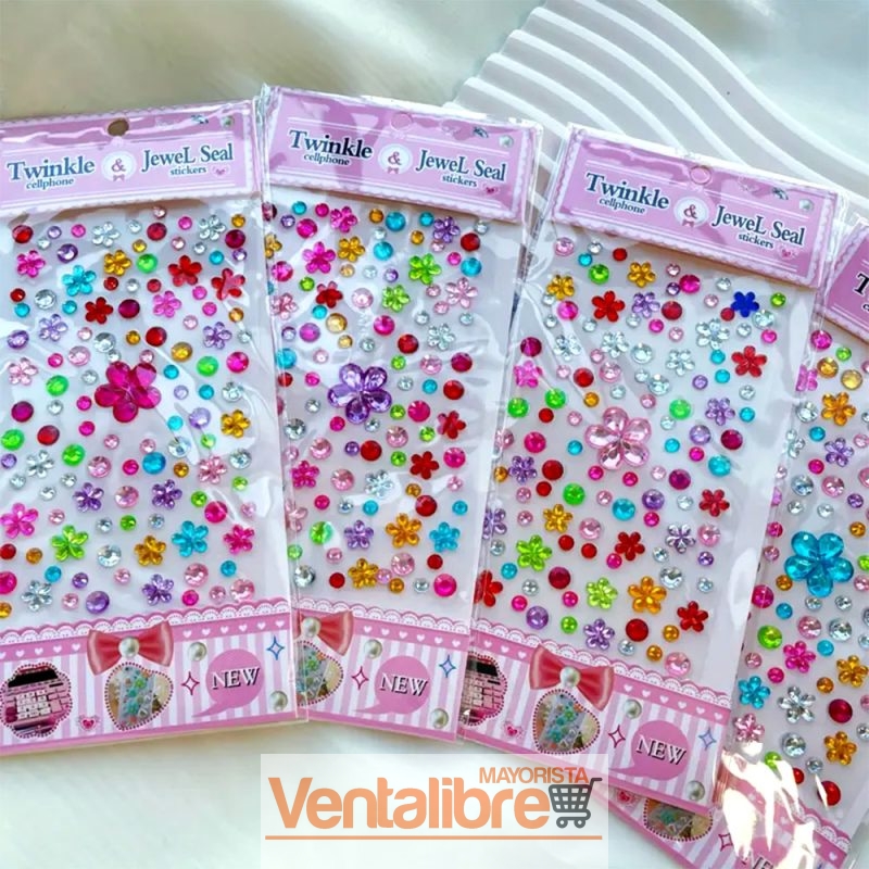 GEMAS STRASS DECORACIÓN MULTIUSO VARIOS DISEÑOS Y FORMAS - Imagen 3