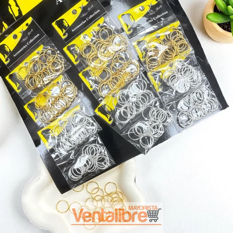 ANILLOS CUFFS ADORNOS PARA TRENZAS