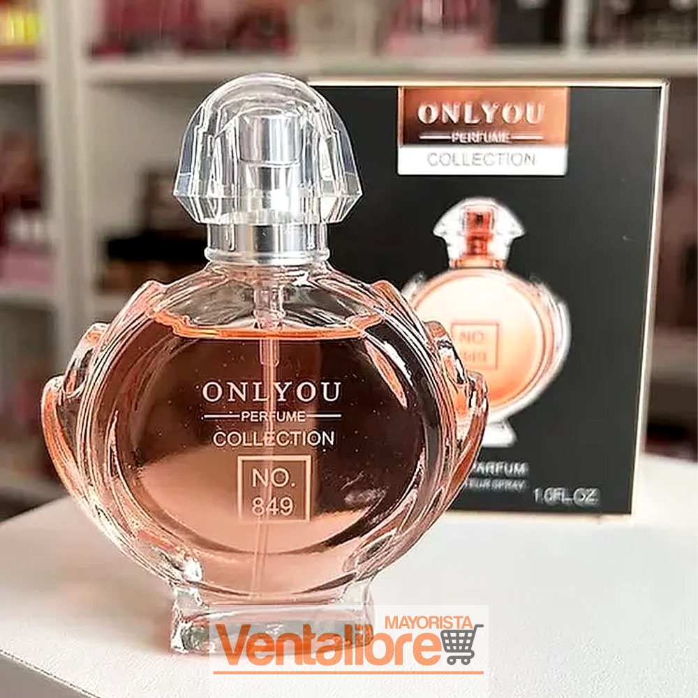 PERFUME DE MUJER ONLYOU 849 FRASCO DE VIDRIO X 30 ML. - Imagen 2