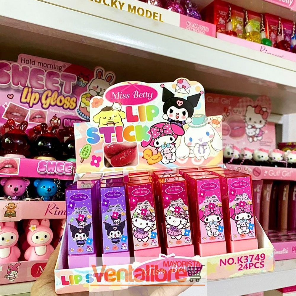 BÁLSAMO LABIAL PERSONAJES KUROMI/KITTY/VARIOS MISS BETTY - Imagen 2