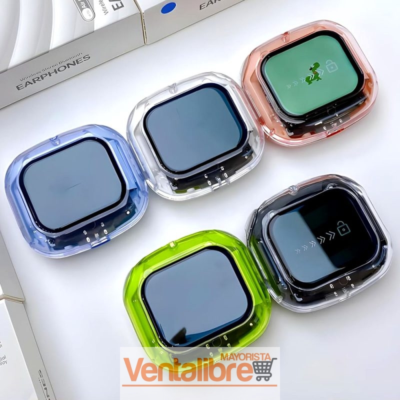 AURICULAR BLUETOOTH AIR MAX PANTALLA TÁCTIL DIGITAL 30 MAH 100 HZ-10 KHZ - Imagen 2