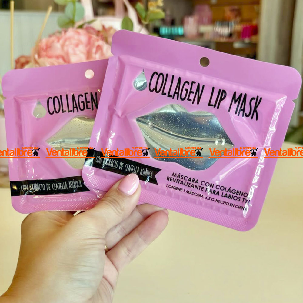 MÁSCARA DE COLÁGENO REVITALIZANTE PARA LABIOS