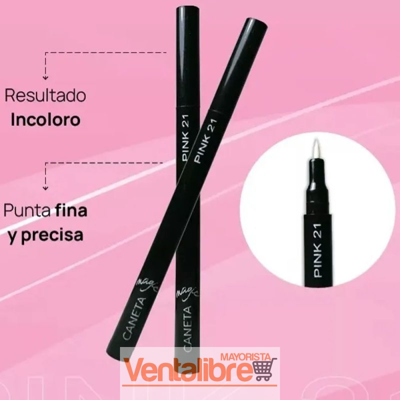 DELINEADOR MAGIC CON PEGAMENTO PARA PESTAÑAS 2 EN 1 SECADO RÁPIDO - Image 2