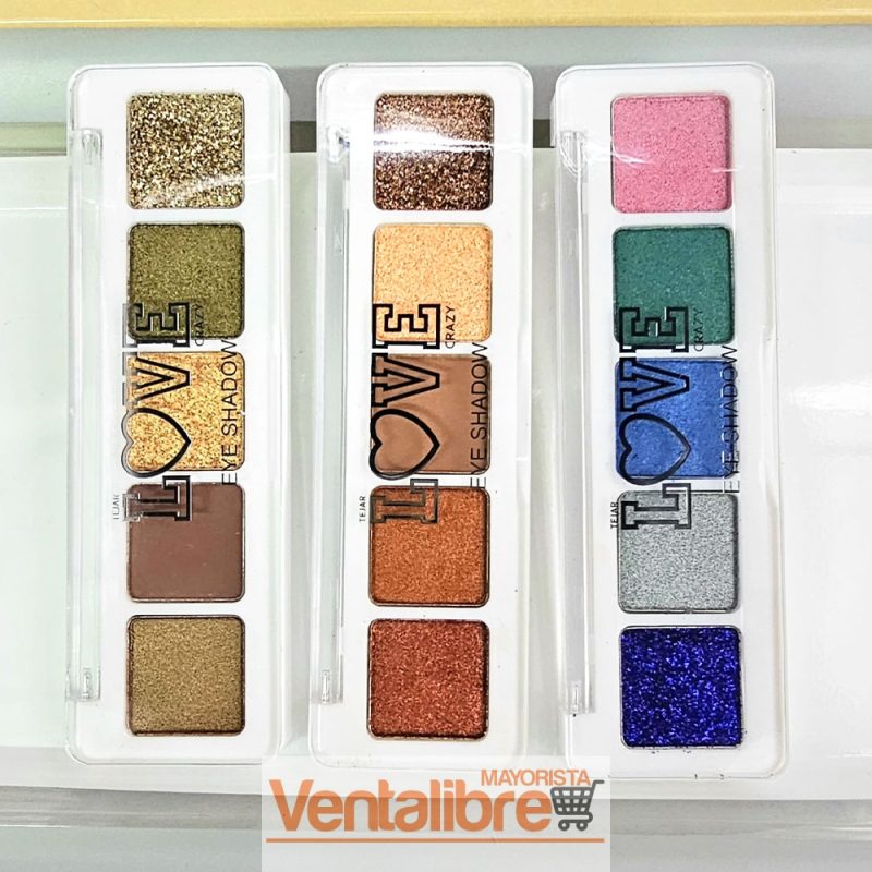PALETA DE SOMBRAS PARA OJOS "LOVE EYE SHADOW" - Imagen 3