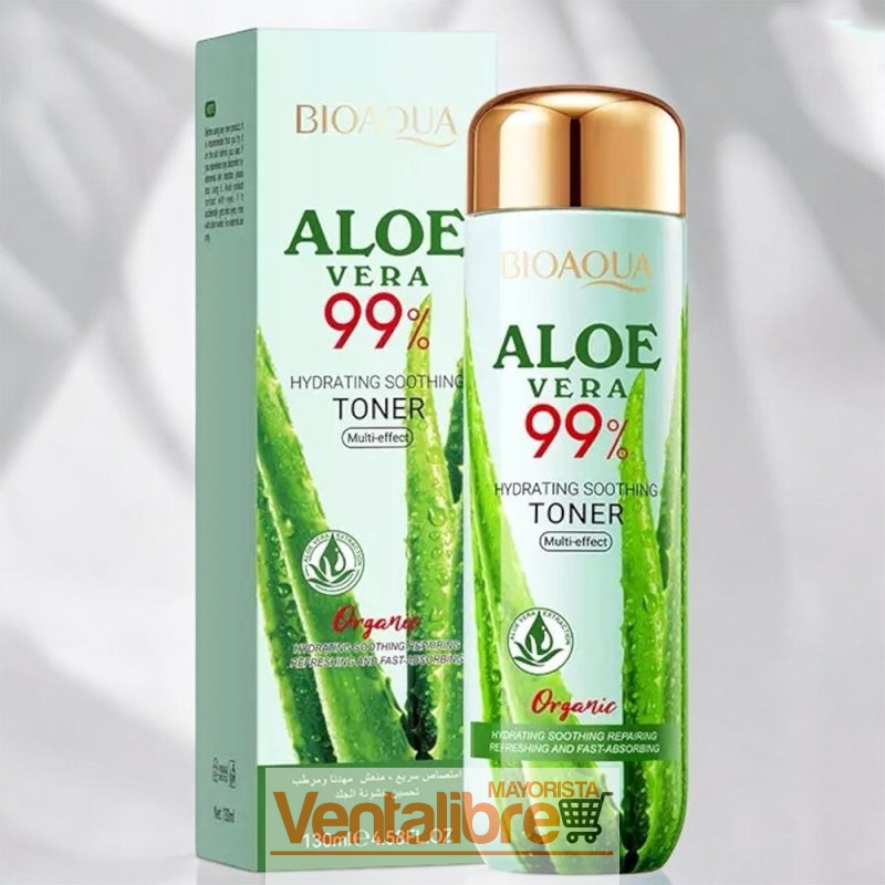 AGUA TÓNICO HIDRATANTE CON ALOE VERA BIOAQUA