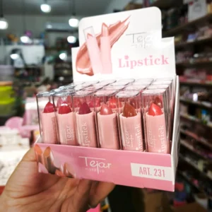 LÁPIZ LABIAL CREMOSOS Y BRILLANTE EXCELENTE PIGMENTACIÓN 24 TONOS